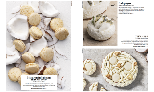 Couverture du magazine Fou de Pâtisserie, numéro 64 - Découvrez les dernières tendances et recettes de grands chefs comme Pierre Hermé, Christophe Michalak et Claire Heitzler